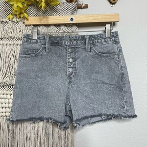 Universal Thread Gray Vintage Midi Jean Shorts